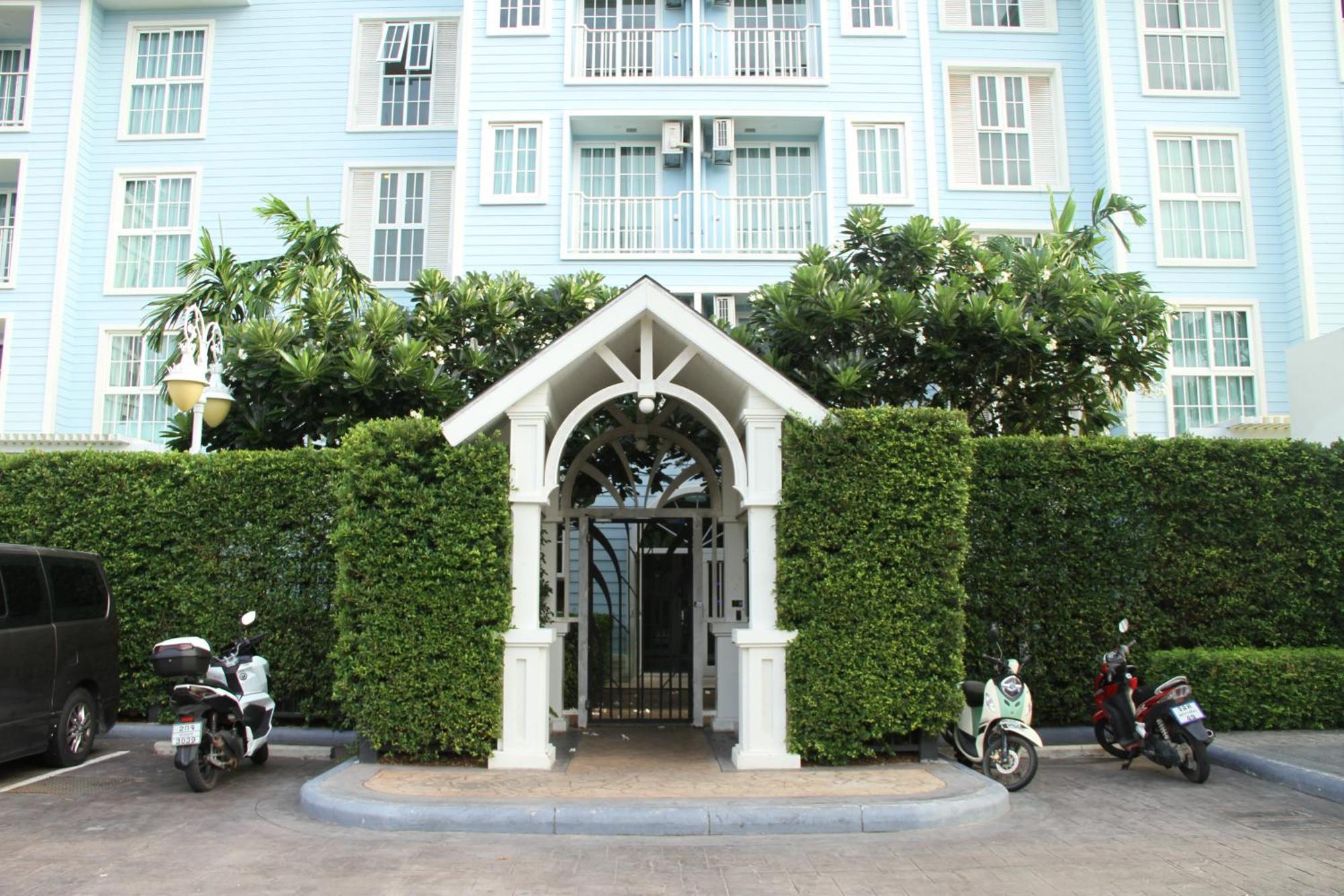 Grand Florida芭提雅带免费游泳池温泉和健身房和办公区水上花园公寓e208 Na Chom Thian Exteriér fotografie
