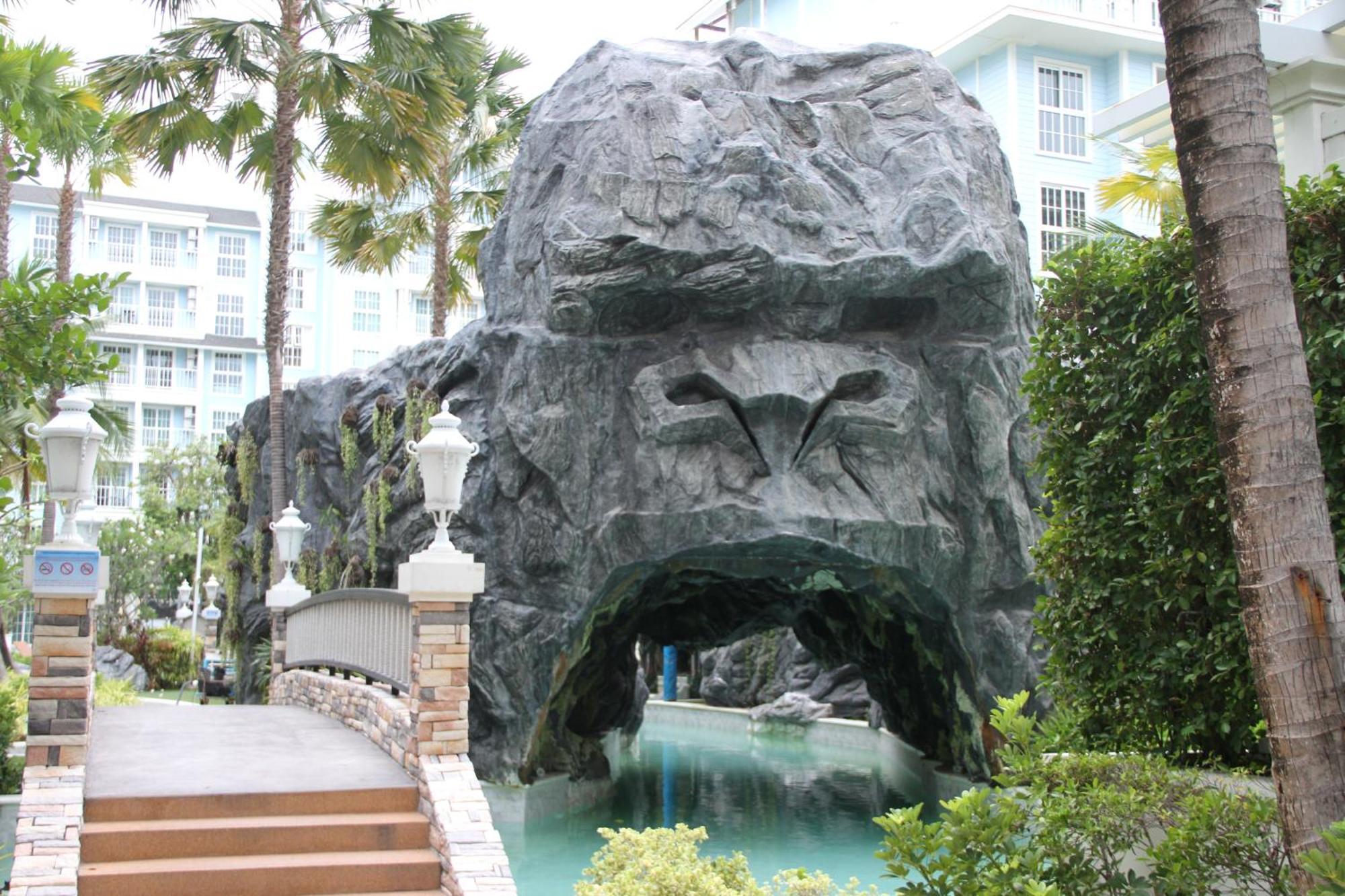 Grand Florida芭提雅带免费游泳池温泉和健身房和办公区水上花园公寓e208 Na Chom Thian Exteriér fotografie