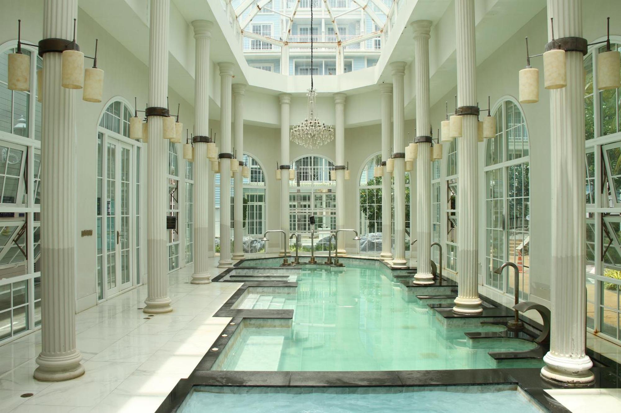 Grand Florida芭提雅带免费游泳池温泉和健身房和办公区水上花园公寓e208 Na Chom Thian Exteriér fotografie