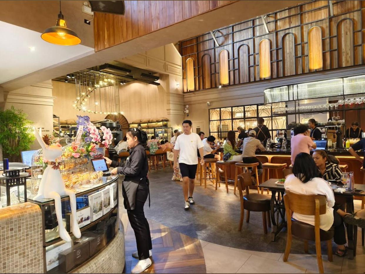 Grand Florida芭提雅带免费游泳池温泉和健身房和办公区水上花园公寓e208 Na Chom Thian Exteriér fotografie