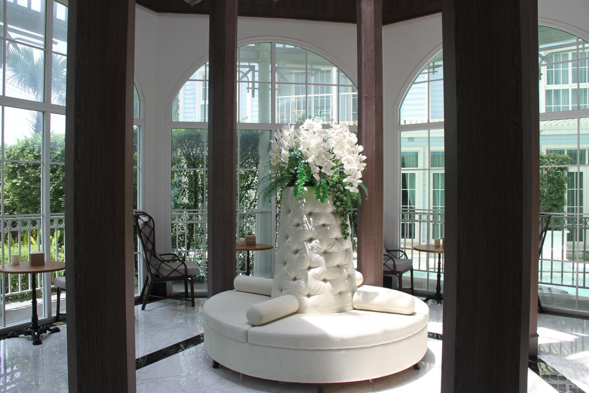 Grand Florida芭提雅带免费游泳池温泉和健身房和办公区水上花园公寓e208 Na Chom Thian Exteriér fotografie